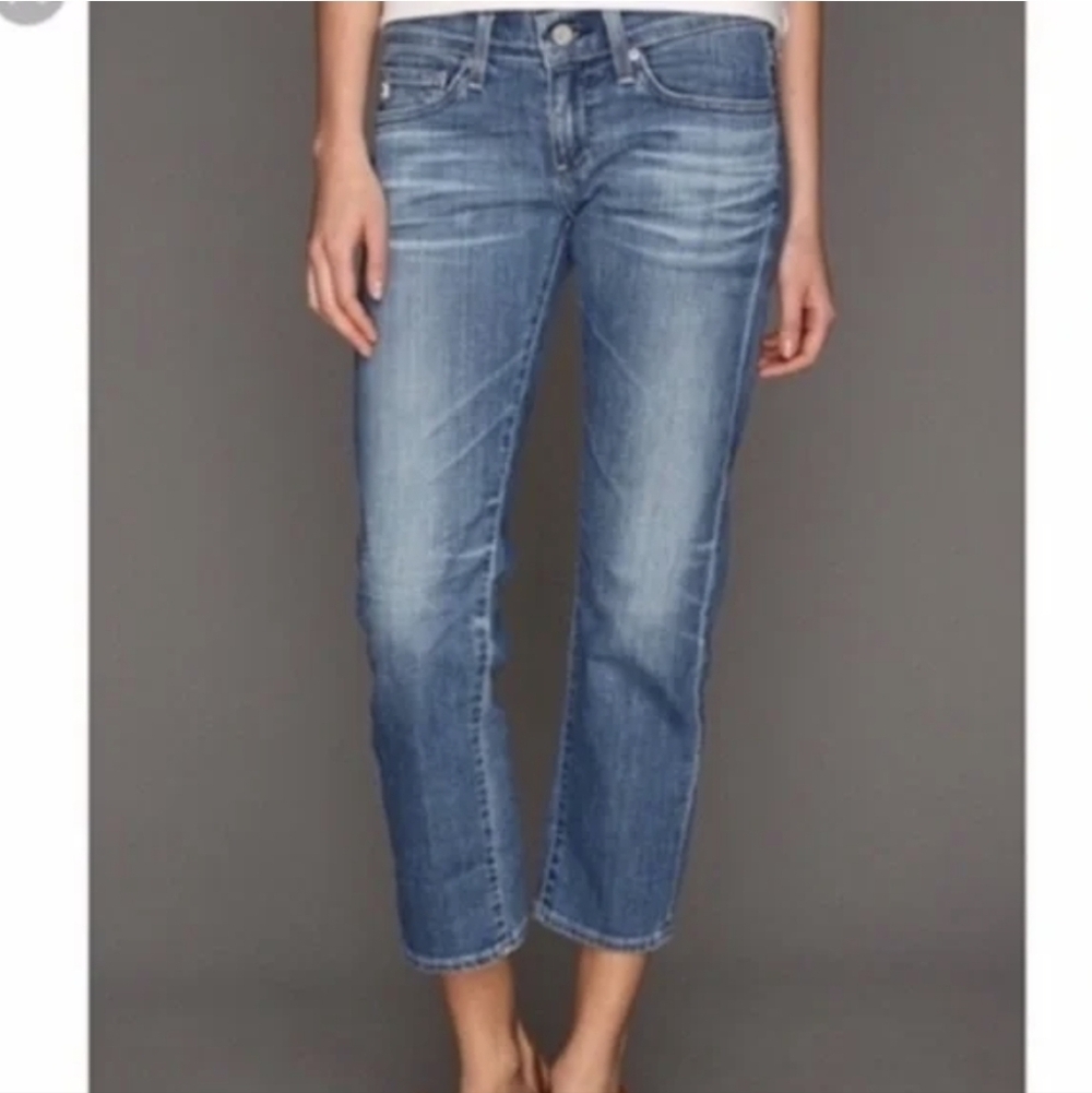 Ag Adriano Goldschmied Tomboy Crop Jeans